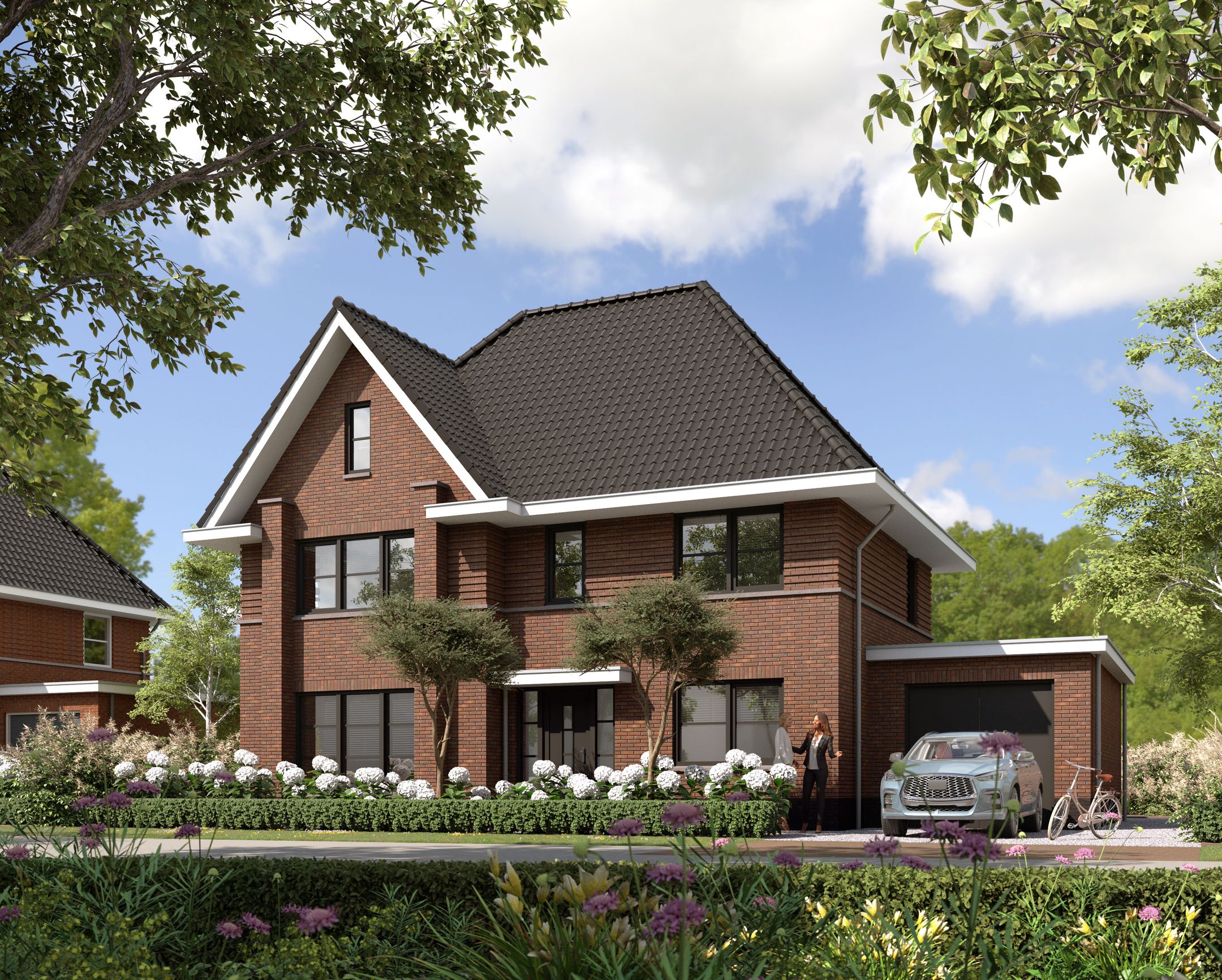 Foto van project Swarte Liester - vrijstaande luxe woningen