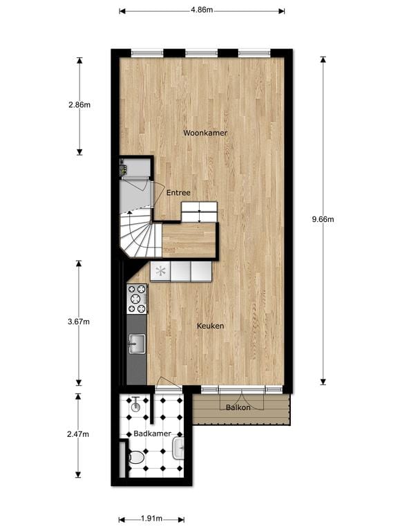 Photo 19 of Goudsbloemstraat 50-3