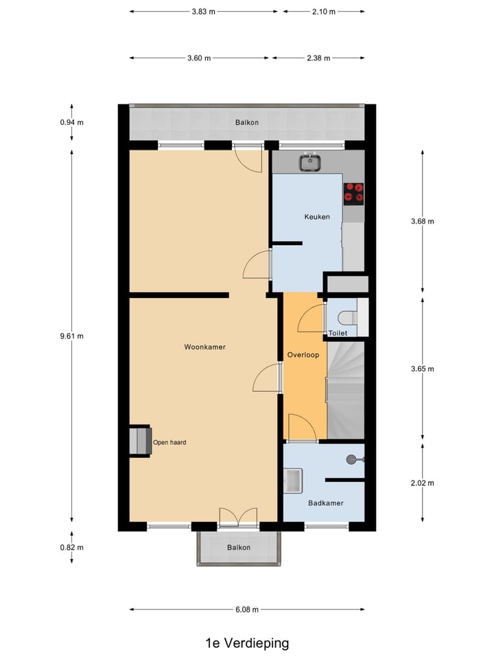 Foto 37 van de Ruyterstraat 207