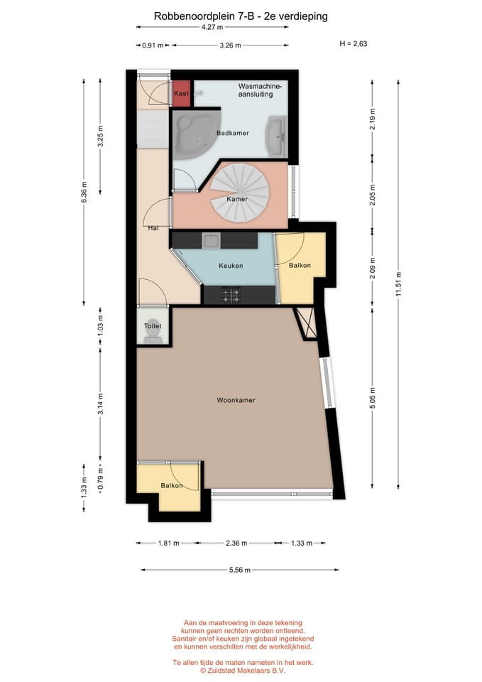 Foto 34 van Robbenoordplein 7-B