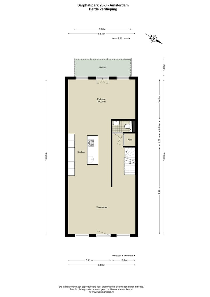 Foto 51 van Sarphatipark 28-3