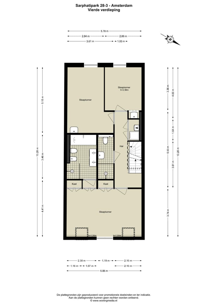 Foto 52 van Sarphatipark 28-3