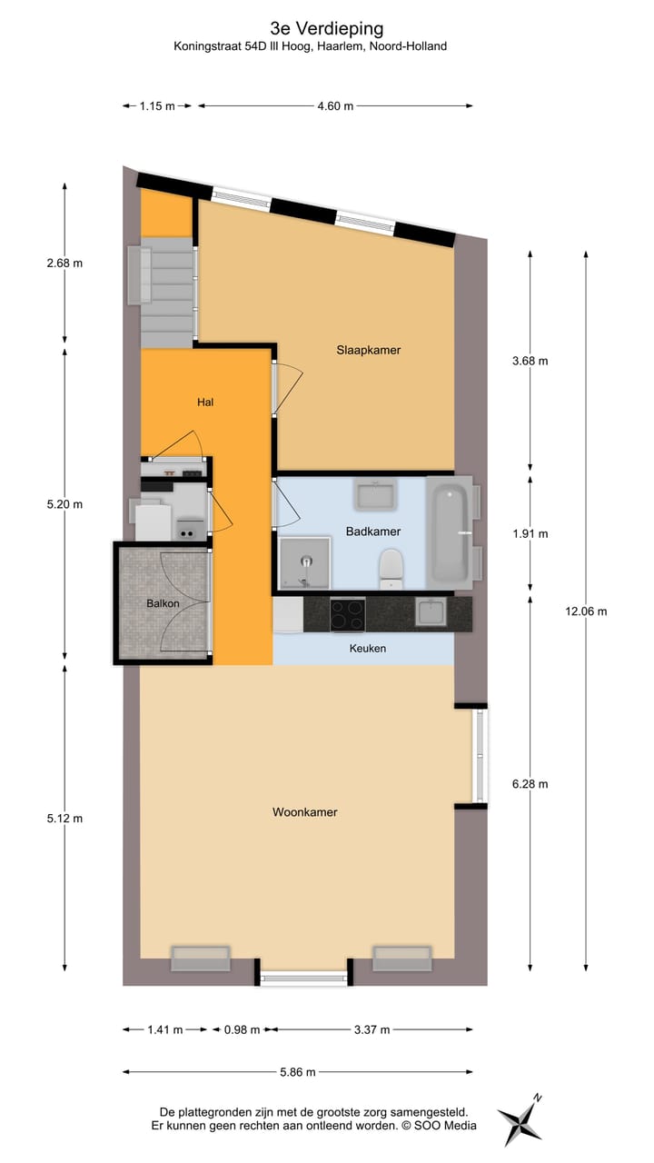 Foto 22 van Koningstraat 54-D