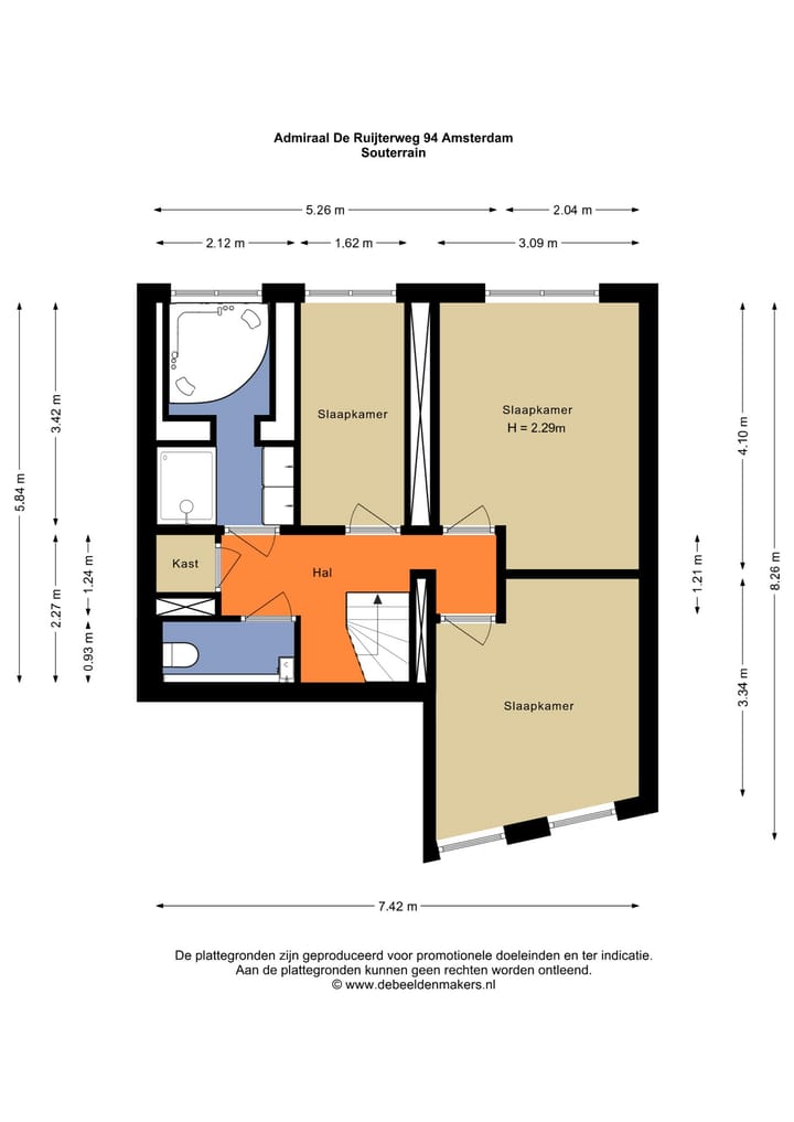 Foto 23 van Admiraal De Ruijterweg 94-H