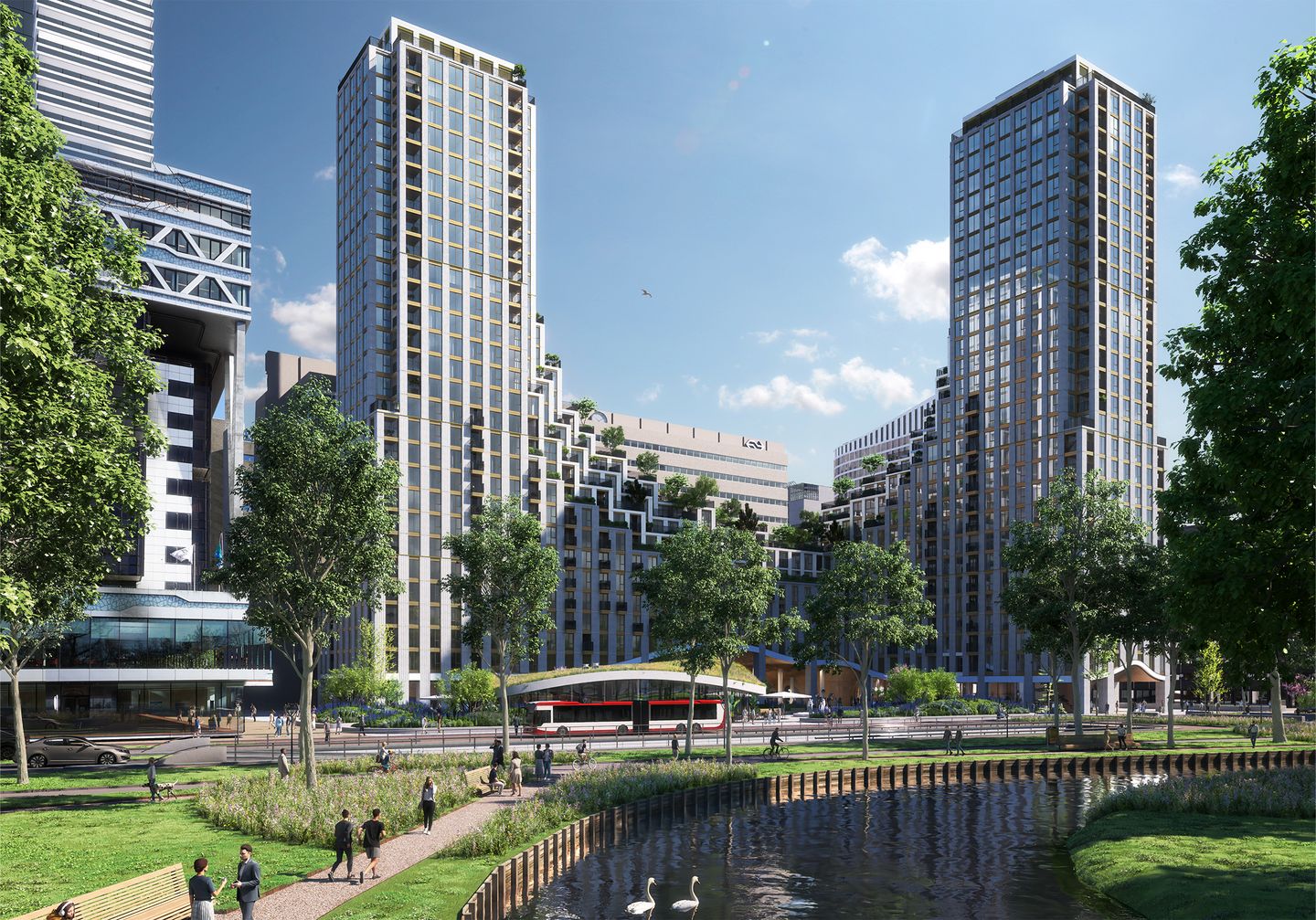 Foto 1 van KJ Den Haag - Fase 5 - 3 kamer appartement (Bouwnr. 22.P.03)