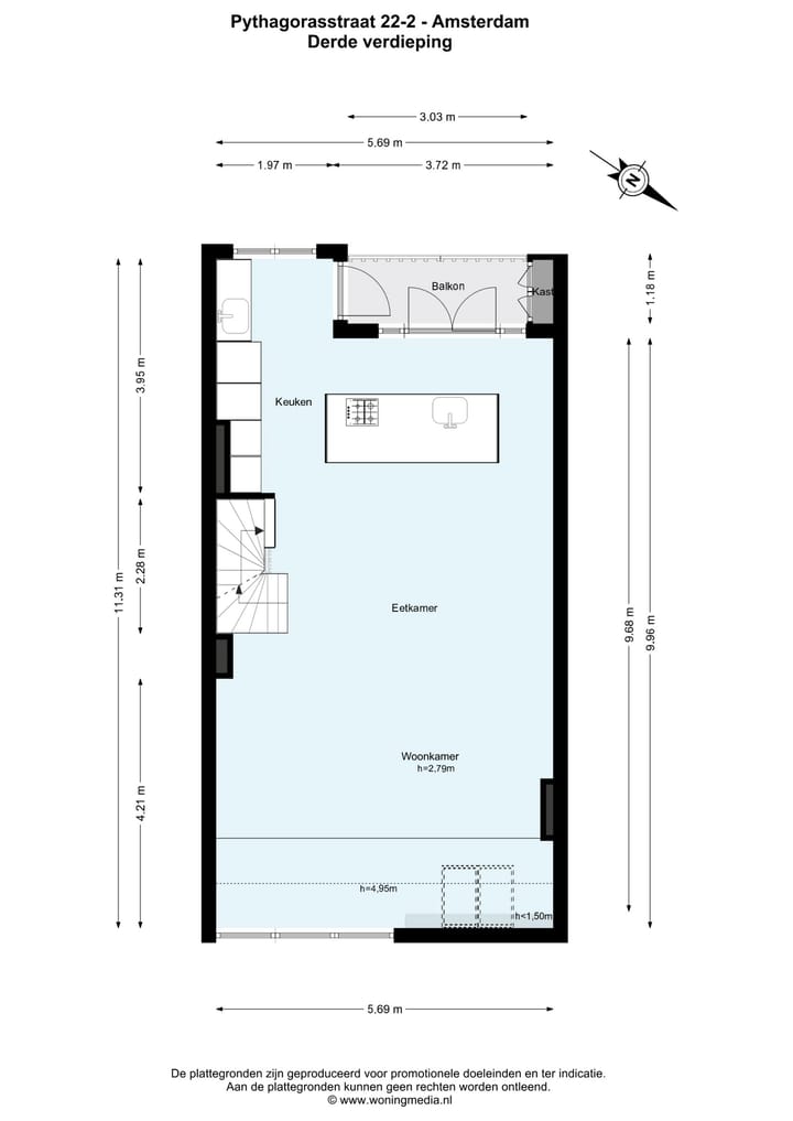 Foto 42 van Pythagorasstraat 22-2