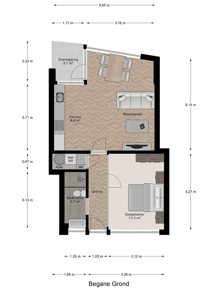 Foto 9 van Biesdelselaan 2-D