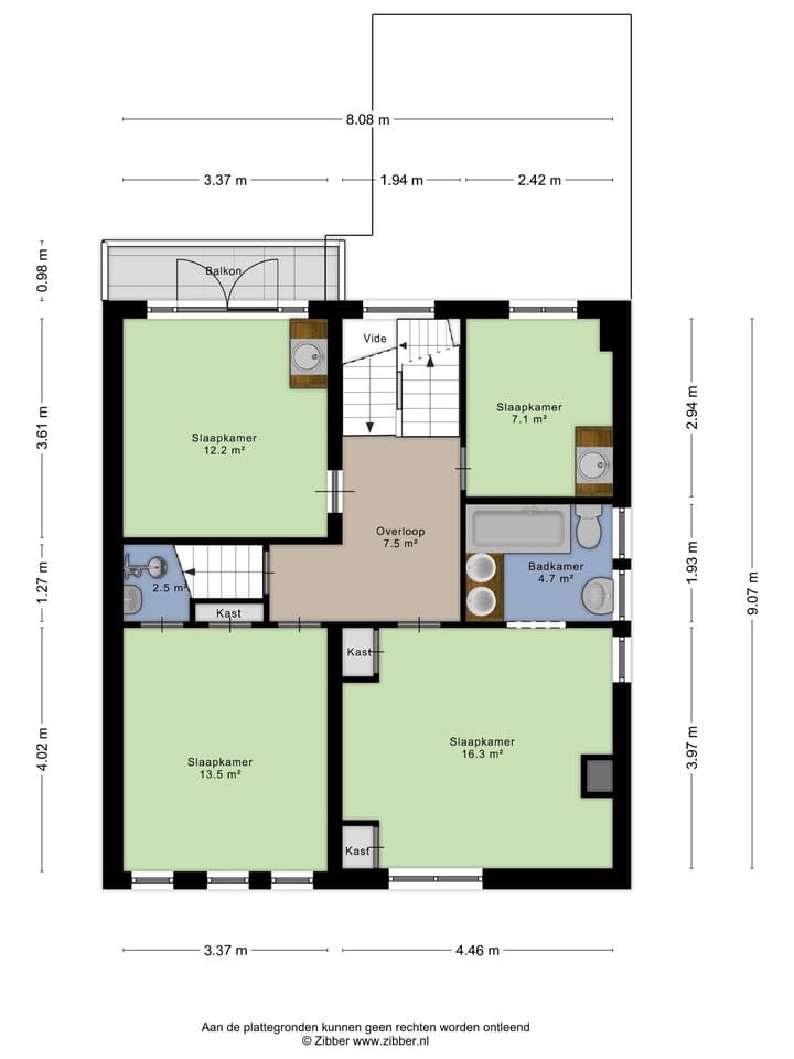 Foto 12 van Beverwijckstraat 7