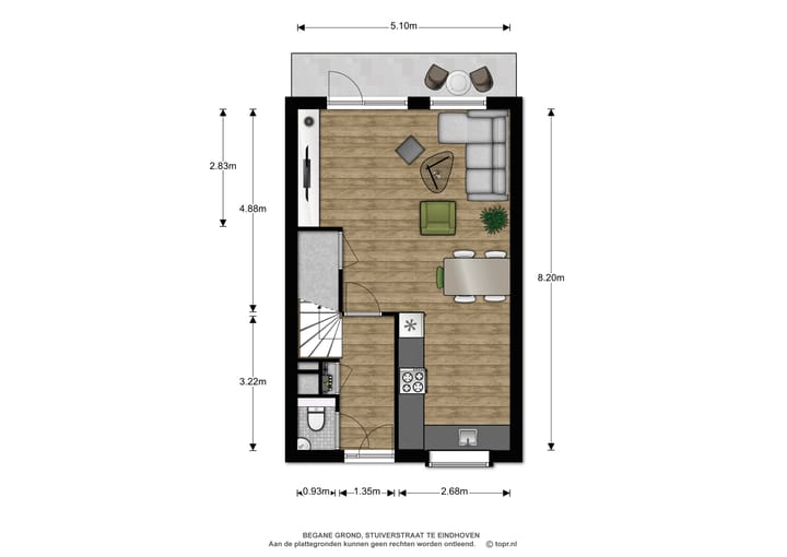 Foto 26 van Stuiverstraat 1-J