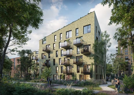 Foto van DOK4 - 3-kamerappartement A(DOK6) Portiekflat
