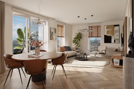 Foto van Dok1 - Type F Portiekflat