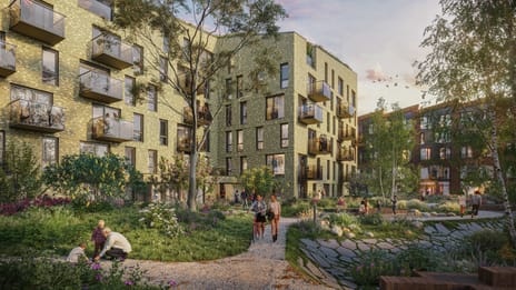 Foto van DOK4 - 2-kamerappartement M(DOK6) Portiekflat