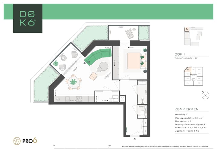 Photo 3 of Type A (Bouwnr. Dok1 - 1)