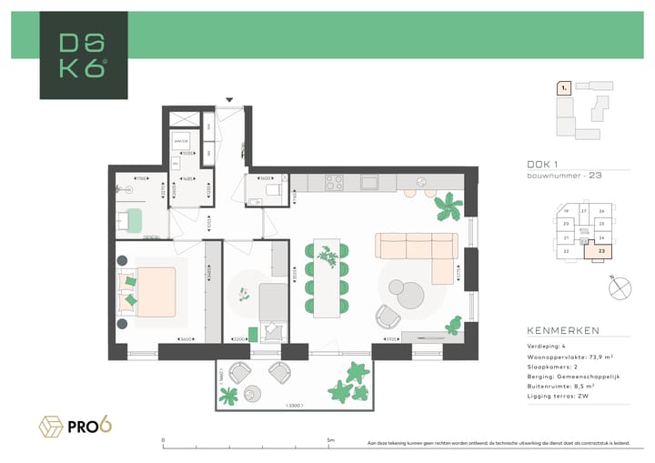 Foto 3 van Type C (Bouwnr. Dok1 - 23)