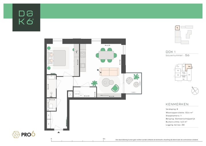 Photo 3 of Type H (Bouwnr. Dok1 - 56)