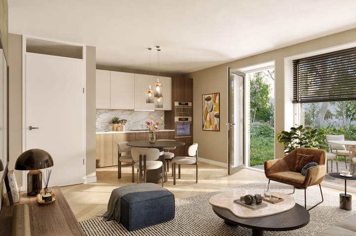 Foto 3 van DOK4 - 3-kamerappartement (Bouwnr. 107)