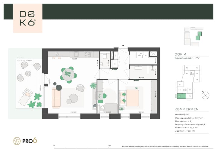 Foto 4 van DOK4 - 3-kamerappartement F (Bouwnr. 79)