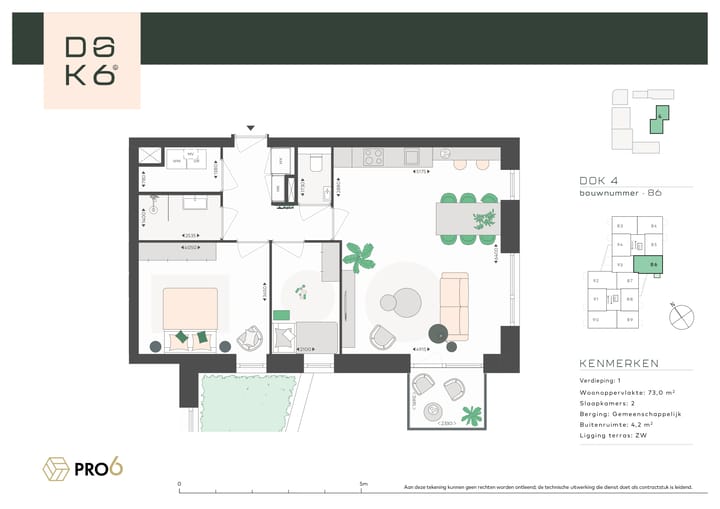 Photo 4 of DOK4 - 3-kamerappartement J (Bouwnr. 86)
