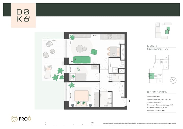 Foto 4 van DOK4 - 3-kamerappartement G (Bouwnr. 80)