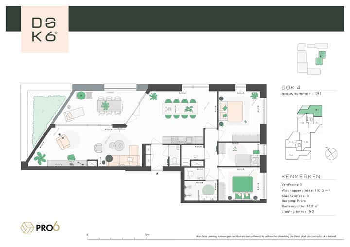 Foto 5 van DOK4 - Penthouse P (Bouwnr. 131)