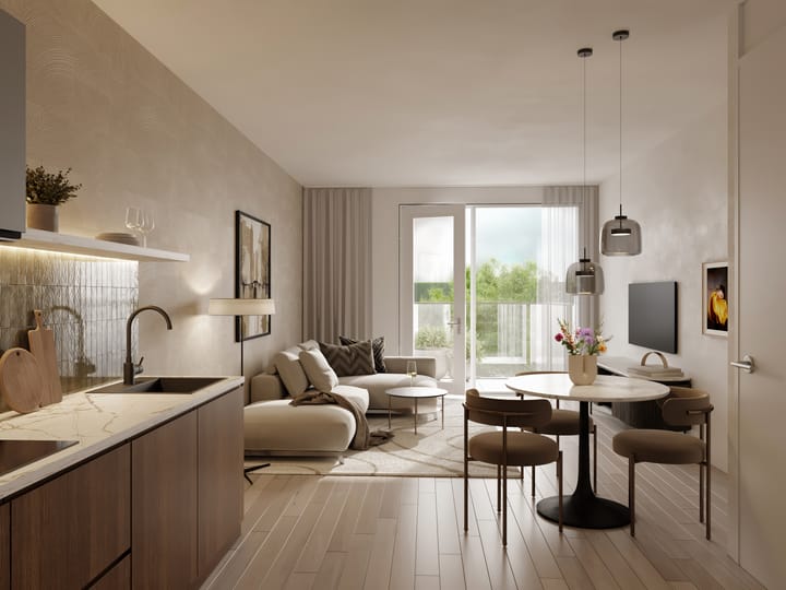 Photo 3 of DOK4 - 3-kamerappartement N (Bouwnr. 115)