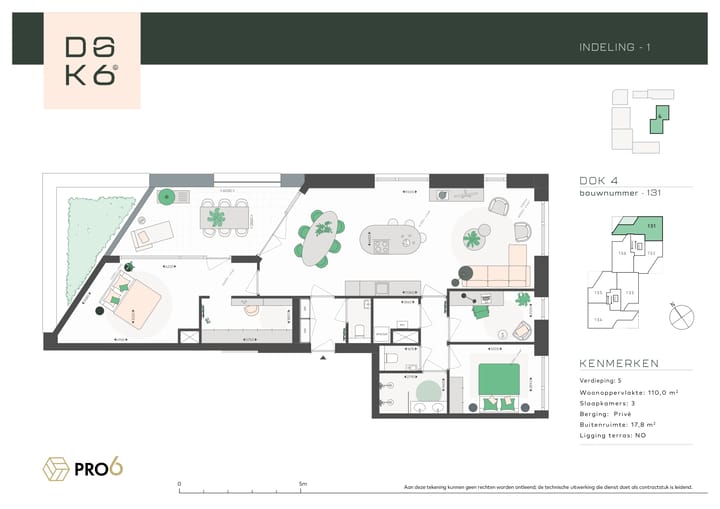 Foto 6 van DOK4 - Penthouse P (Bouwnr. 131)