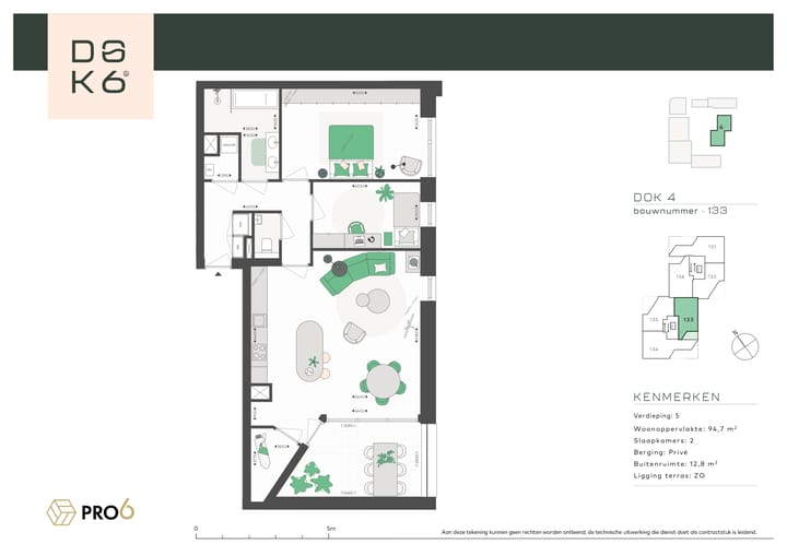 Foto 4 van DOK4 - Penthouse R (Bouwnr. 133)