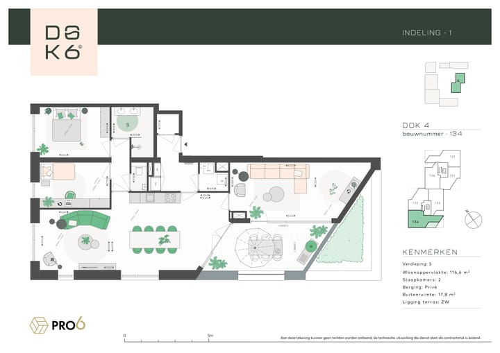 Foto 6 van DOK4 - Penthouse S (Bouwnr. 134)