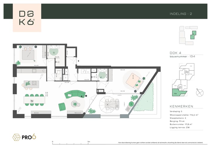Foto 7 van DOK4 - Penthouse S (Bouwnr. 134)