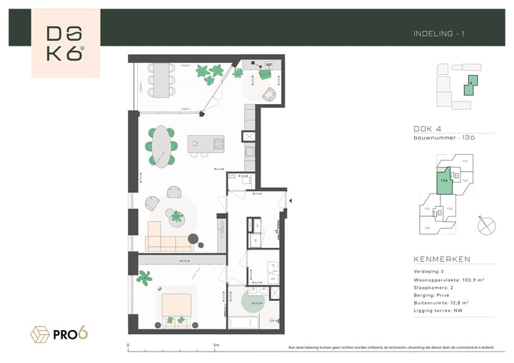 Foto 5 van DOK4 - Penthouse U (Bouwnr. 136)