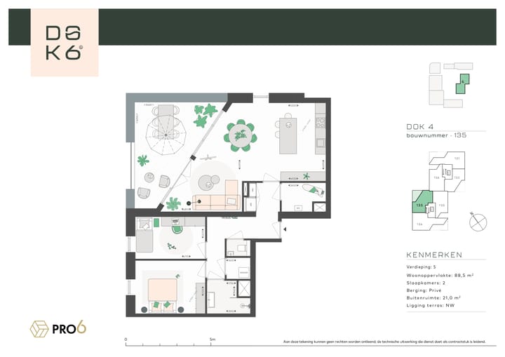 Foto 5 van DOK4 - Penthouse T (Bouwnr. 135)