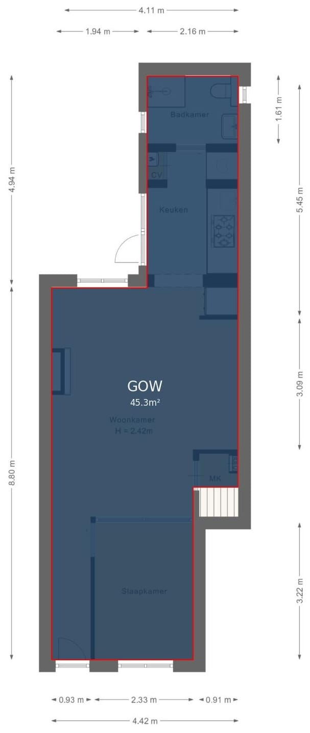 Foto 29 van Frederiksstraat 13-H