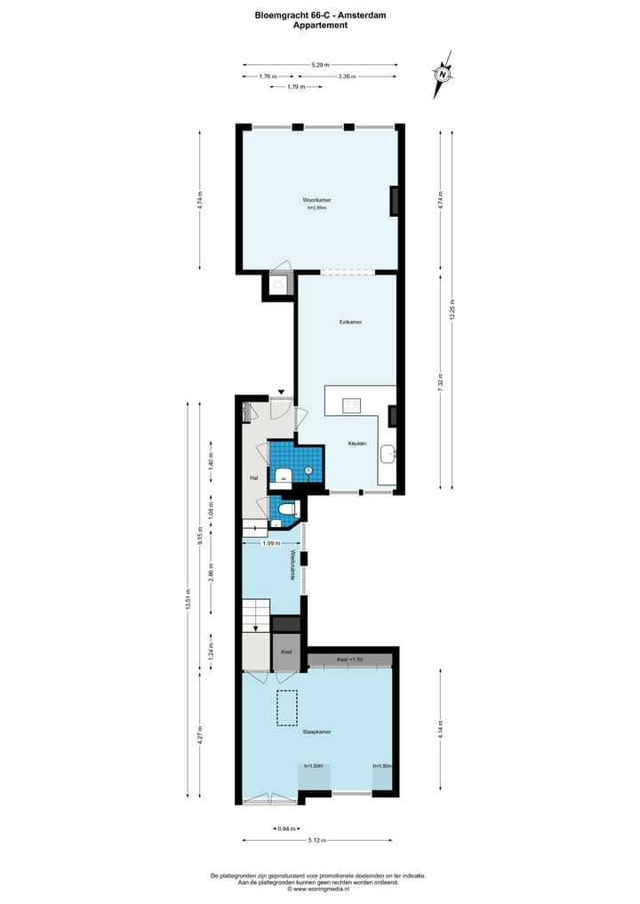Foto 29 van Bloemgracht 66-C