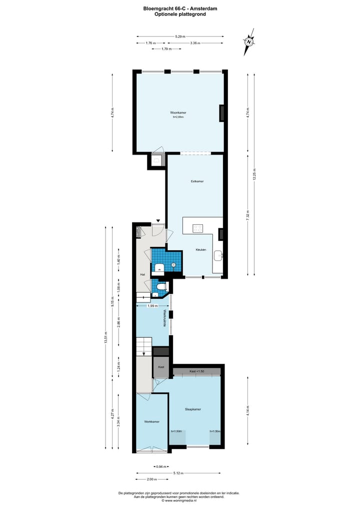 Foto 30 van Bloemgracht 66-C