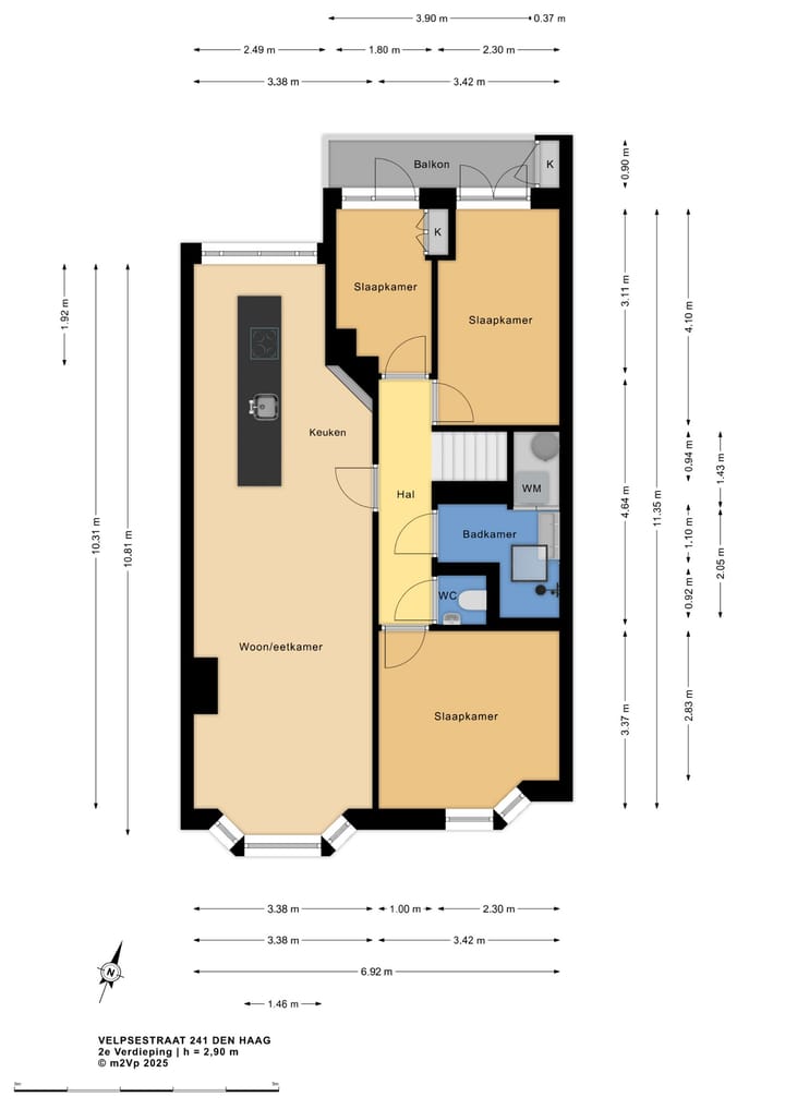 Foto 46 van Velpsestraat 241