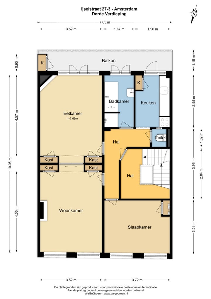 Foto 26 van IJselstraat 27-3