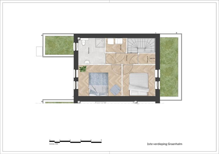 Foto 7 van Tweekapper Graanhalm (Bouwnr. 6)