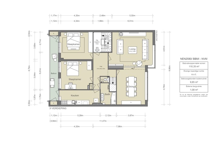 Foto 37 van Milletstraat 19-3