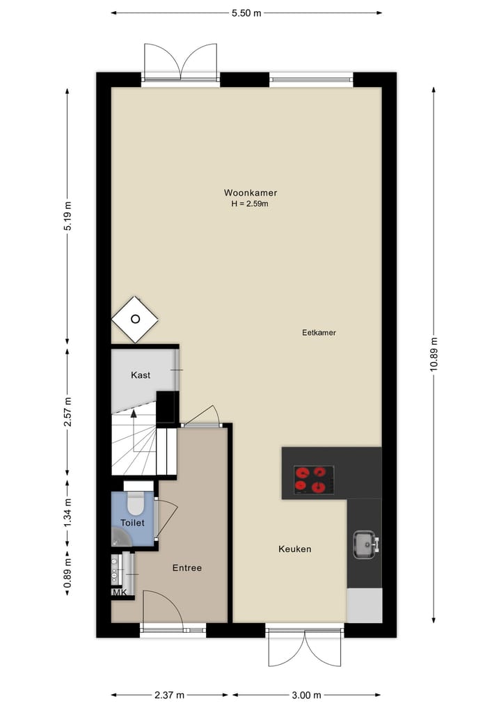 Foto 46 van Aldo van Eyckplantsoen 47