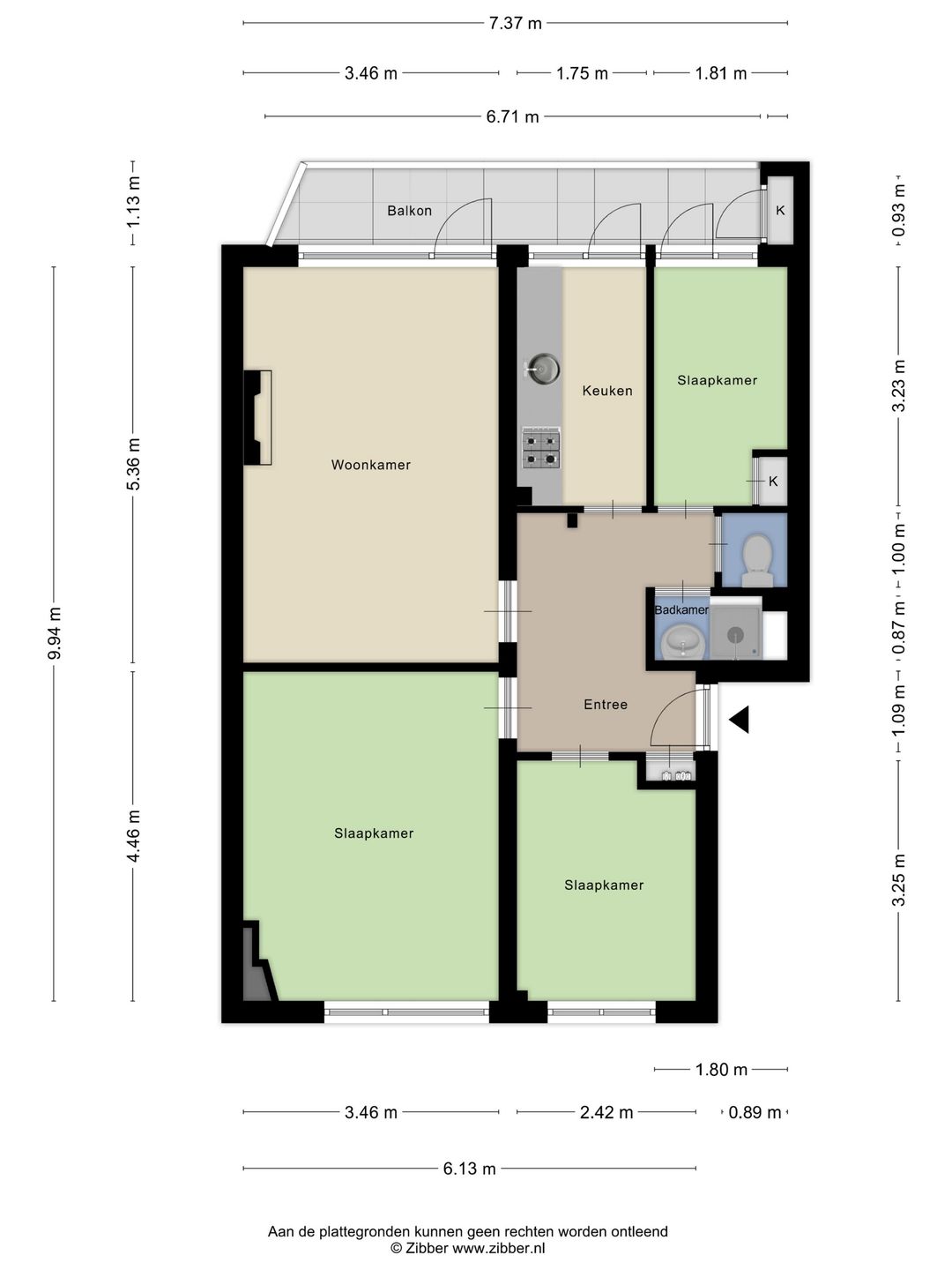 Foto 32 van Vredenoordlaan 54-B