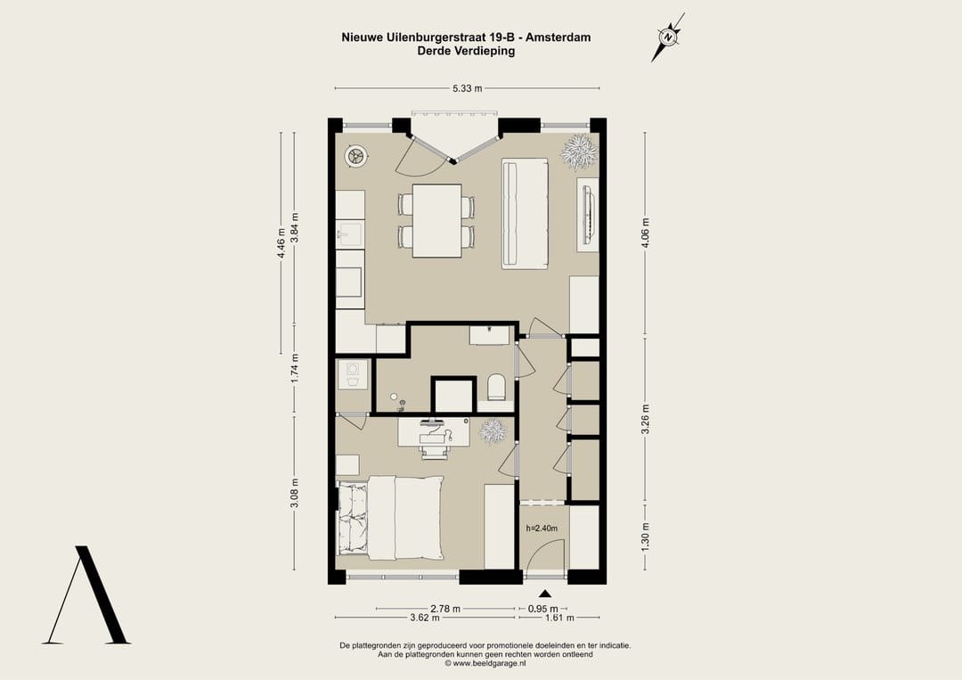 Foto 28 van Nieuwe Uilenburgerstraat 19-B
