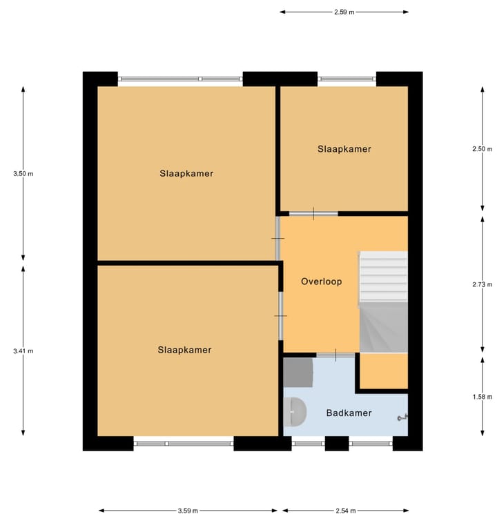 Foto 24 van President Kennedystraat 25