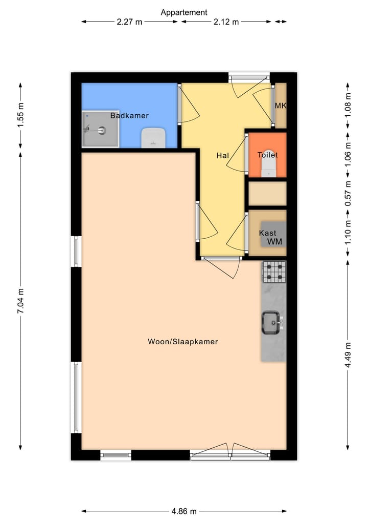 Foto 23 van Korvelseweg 182-12