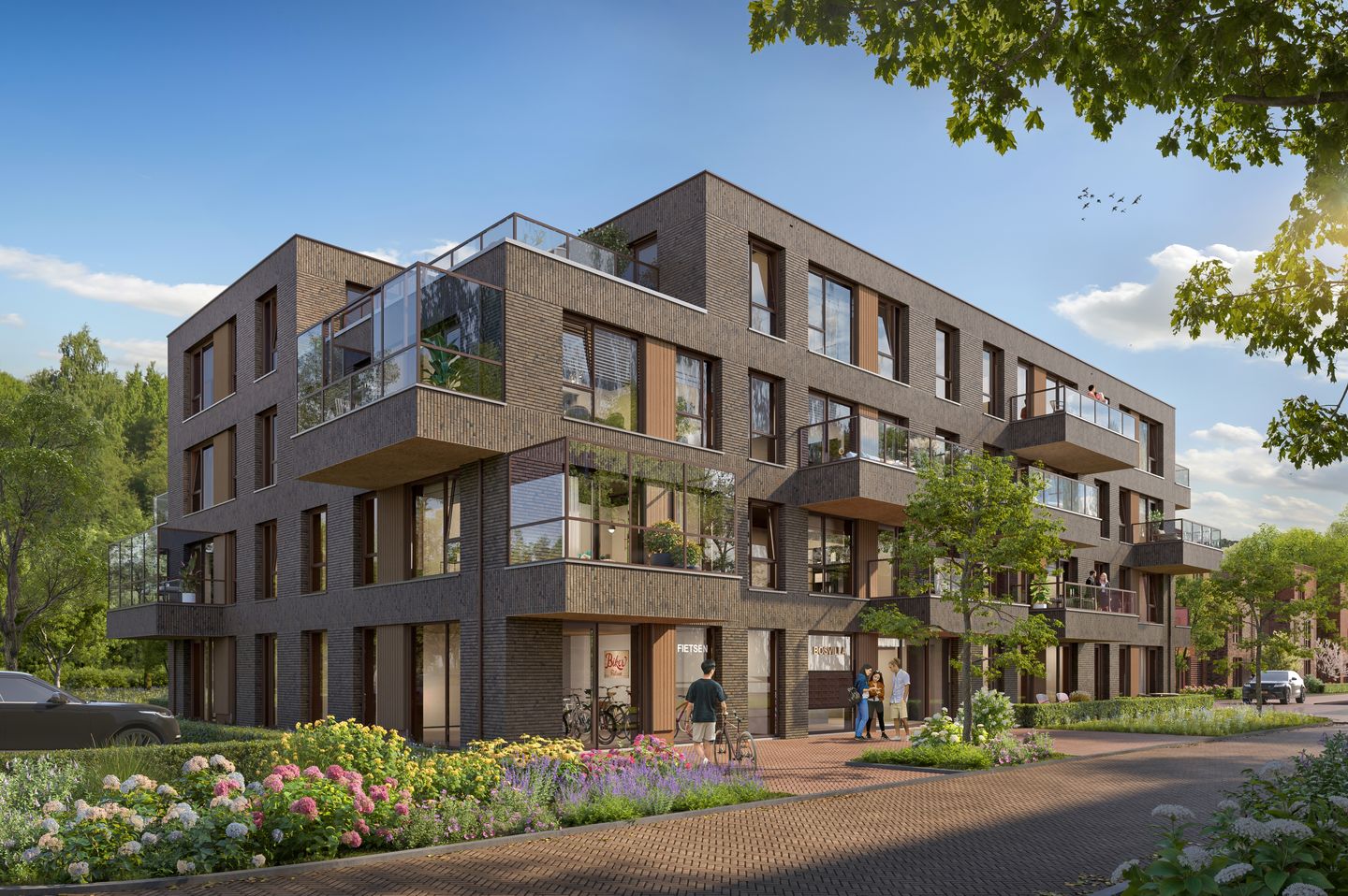 Foto 1 van Hoekappartement (Bouwnr. 124)