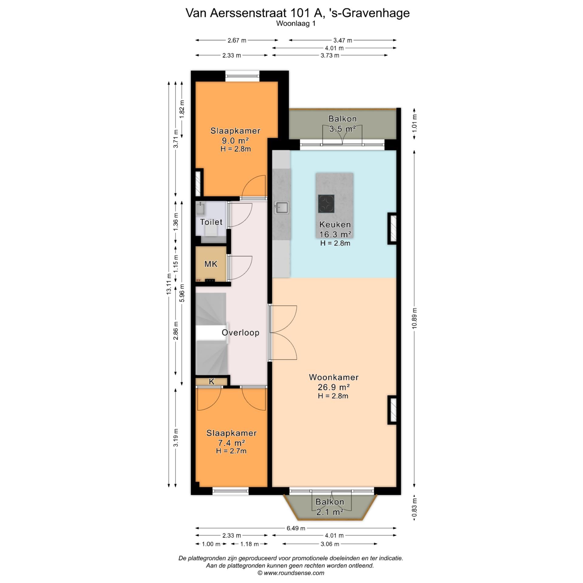 Foto 51 van Van Aerssenstraat 101-A