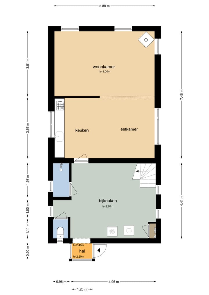 Foto 27 van Mr. W.M. Kolffstraat 1