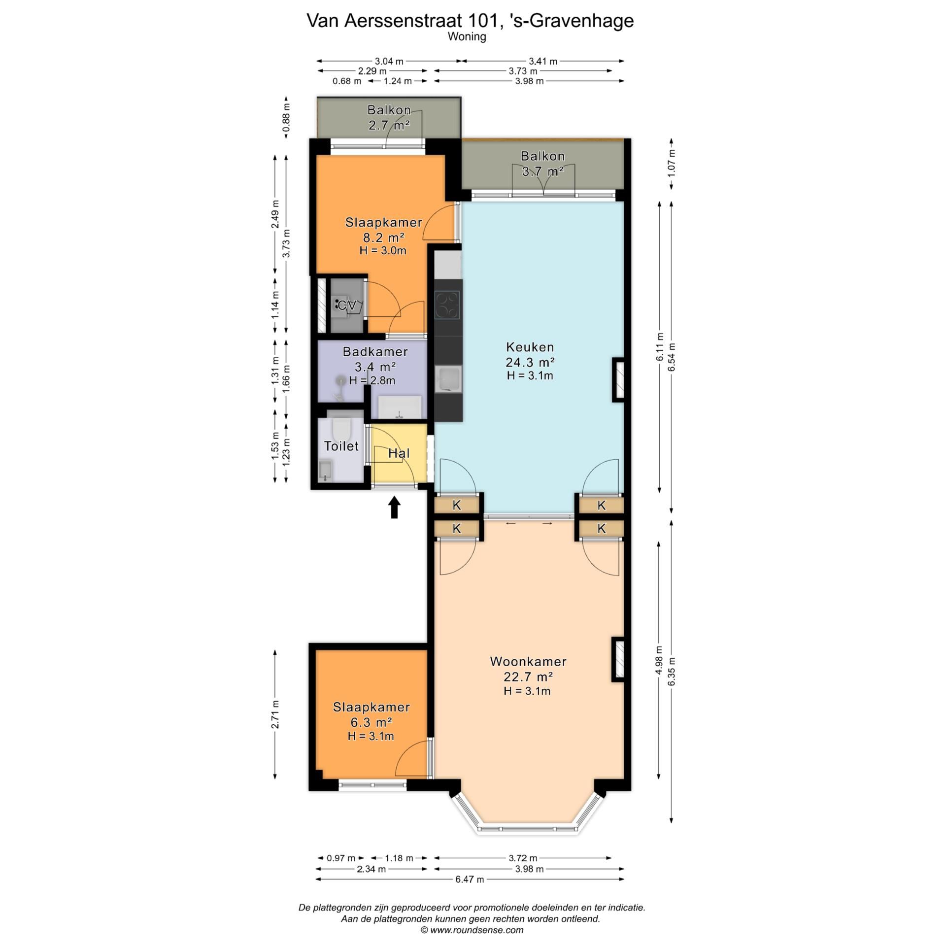 Foto 24 van Van Aerssenstraat 101