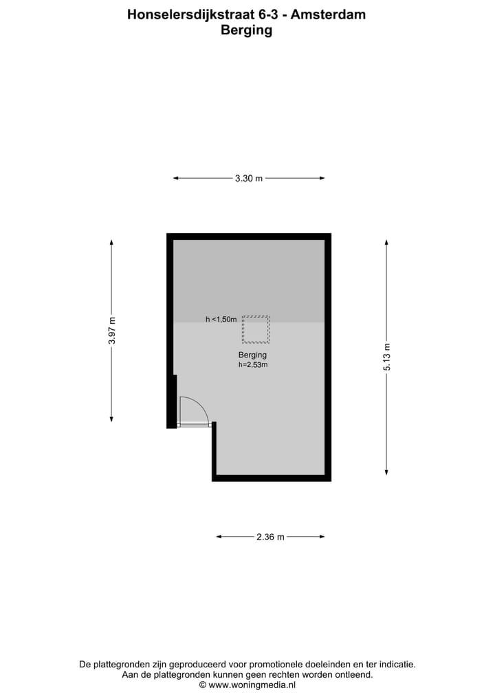 Foto 23 van Honselersdijkstraat 6-3