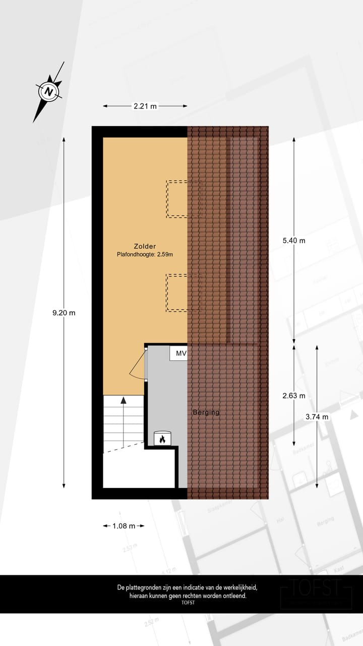 Foto 30 van Hoogaarsstraat 2-F