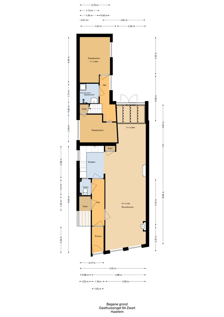 Foto 45 van Gasthuissingel 64-ZW